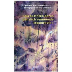 23. Feldkircher Lyrikpreis 2025 als ha, Belletristik von Erika Kronabitter