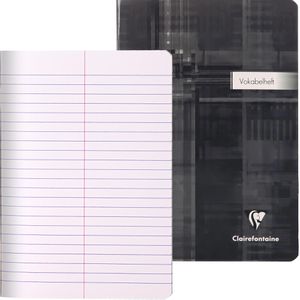 Clairefontaine Vokabelheft 36879C, A5, 2 Spalten, 32 Blatt mit 90 g/m², Lineatur 53