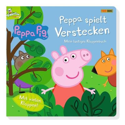 Peppa Pig: Peppa spielt Verstecken - Mein lustiges Klappenbuch, Gebundene Ausgabe von Panini, Panini, 978-3-8332-3733-1