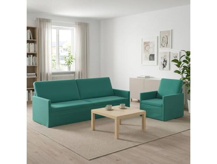 Sofa-Set 2 pcs Türkis Samt Weiche Samtpolsterung,stabiler Metallrahmen,Kissenrücken-Design,Schaum-Faserfüllung,Wohnzimmer,Arbeitszimmer