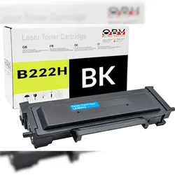 OBV Toner kompatibel Lexmark B2236dw / MB2236adw – ersetzt B222H00 – Schwarz