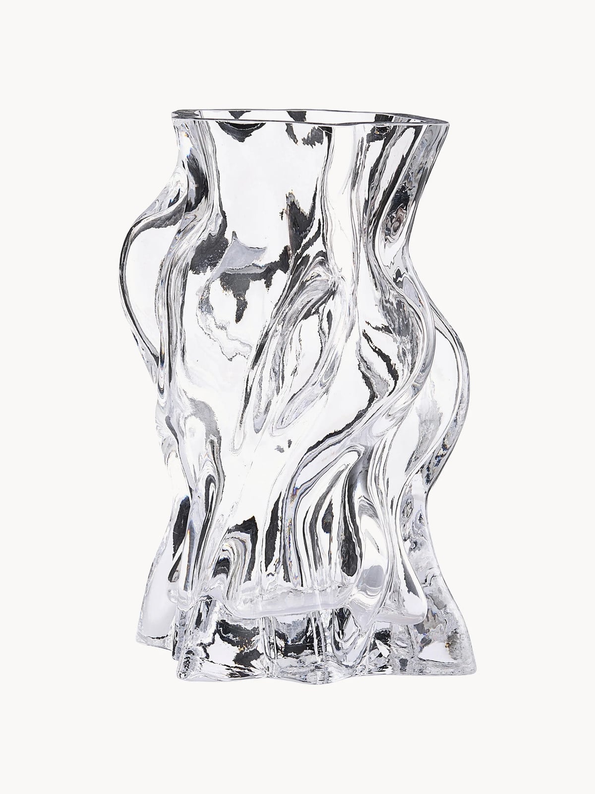 AYTM Mondgeblazen vaas Vena, Hoogte: 29 cm