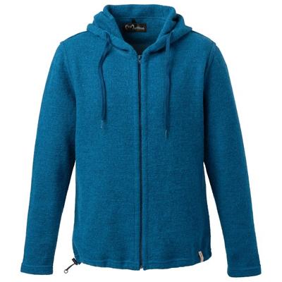 Mufflon - Kian - Merinohoodie Gr XXL blau