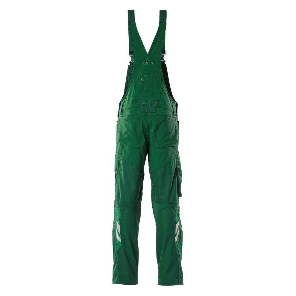 Mascot Latzhose Accelerate m. Kniet. grün Gr.90C54 (3XL) (229309)