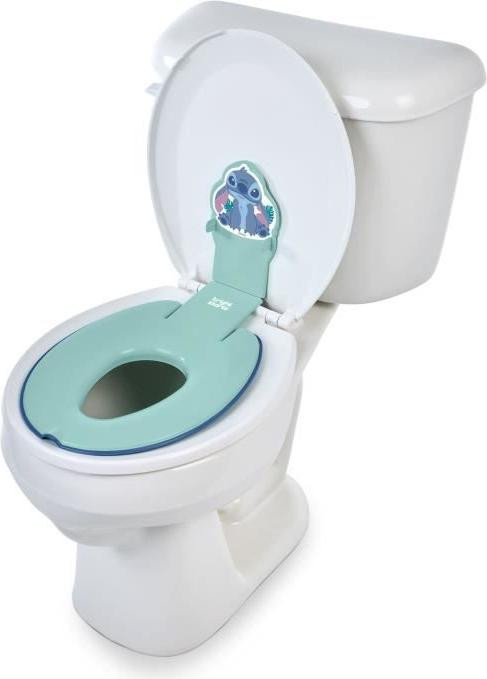 Bright Starts Disney Baby Stitch Universele Toiletzitting met Plakstrip