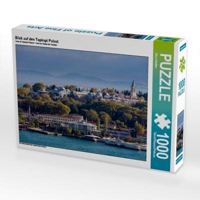 CALVENDO Puzzle Blick auf den Topkapi Palast | 1000 Teile Lege-Größe 64x48cm Foto-Puzzle für glückliche Stunden