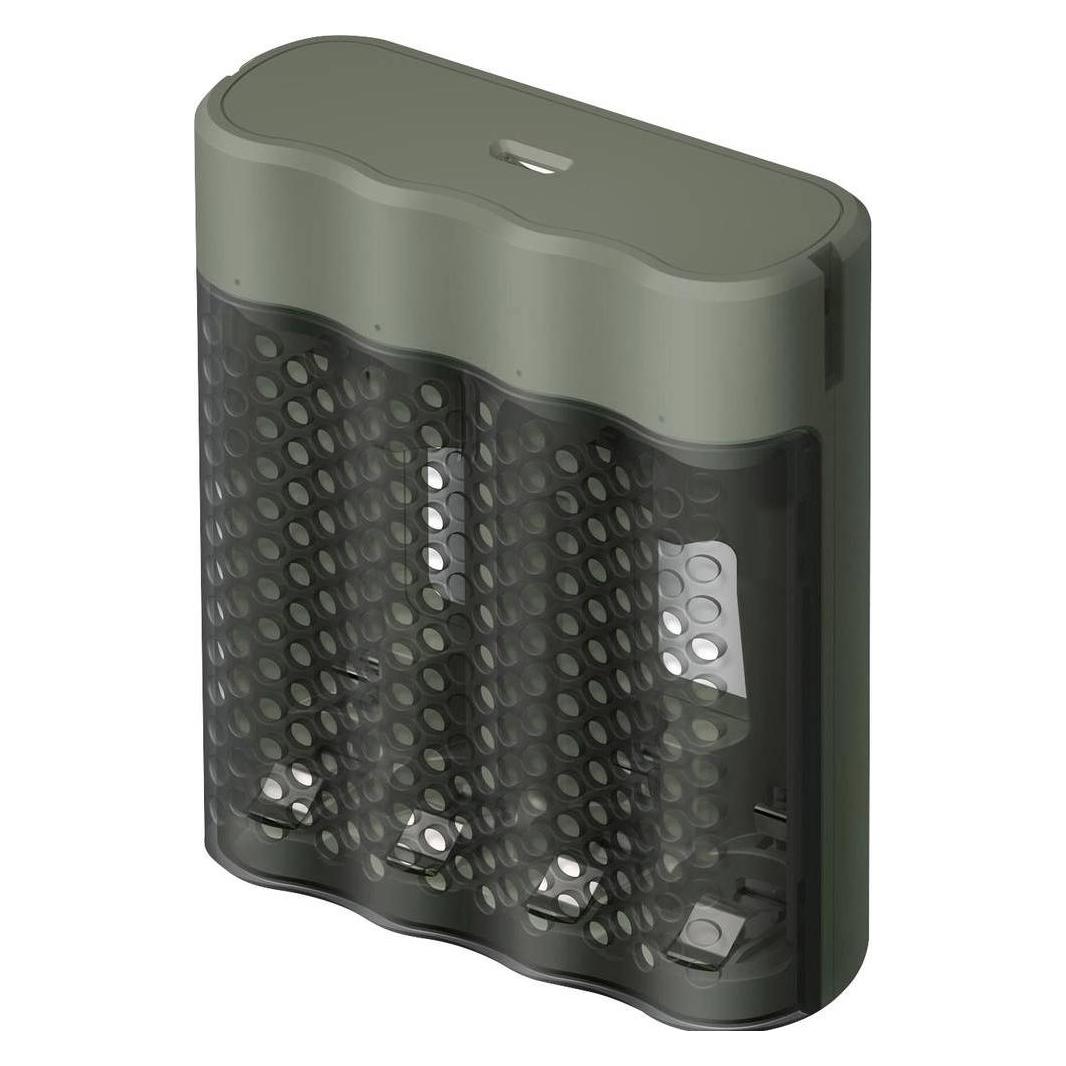 GP Batteries ReCyko M451/270 4-Port USB Ladegerät inkl.4xAA NiMh 2600mAh (4 Stk., AA, AAA, Ladegerät inkl. Akku) (130M451US270AAC4)