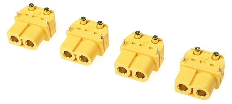 Revtec Geplaveerde XT-60PW batterijconnector (4 stuks)