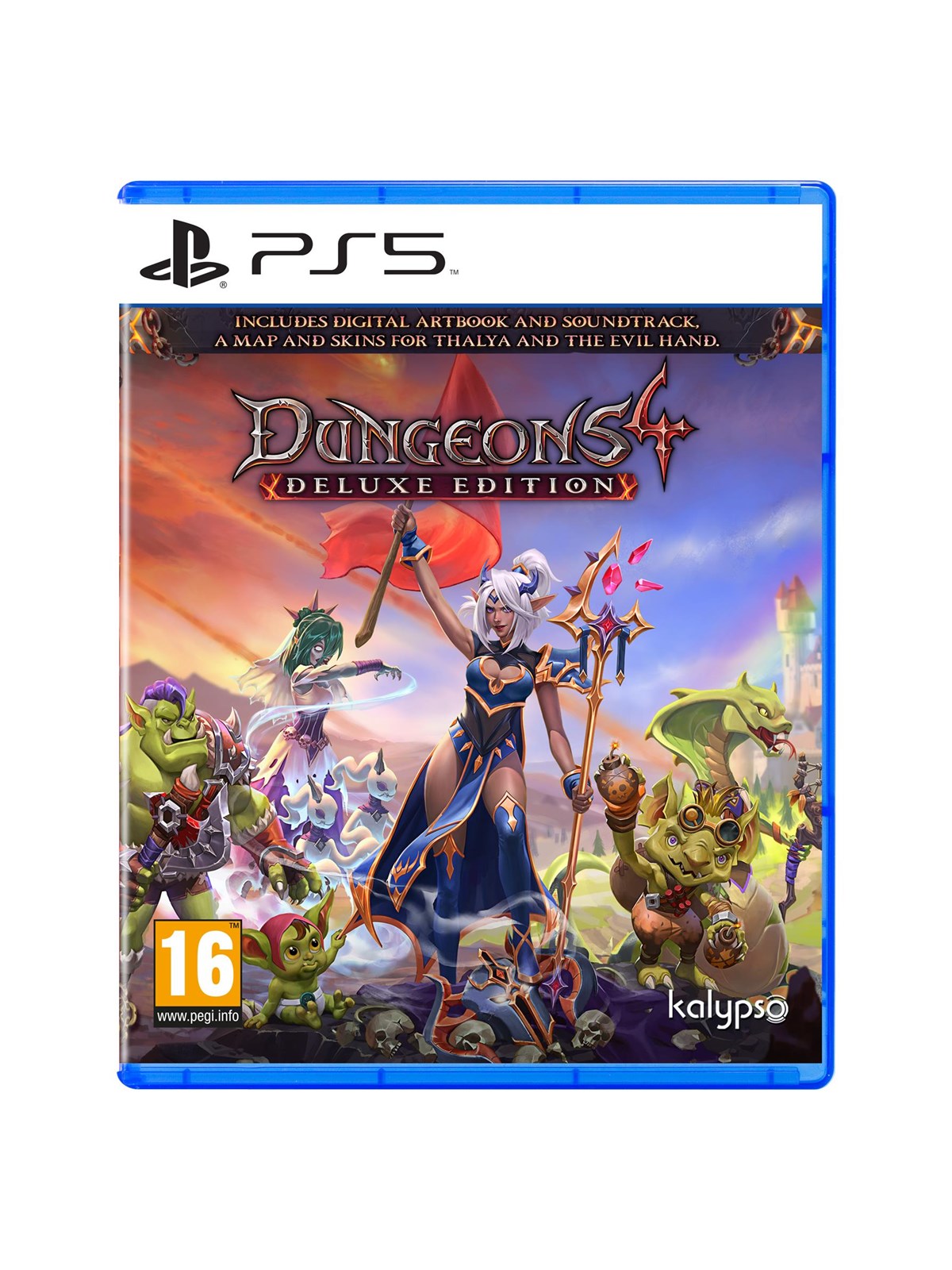 Dungeons 4 (Deluxe Edition) - Sony PlayStation 5 - Real Time Strategy - PEGI 16