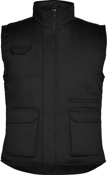 Veste de travail rembourrée personnalisable multi-poches Almanzor noir XL