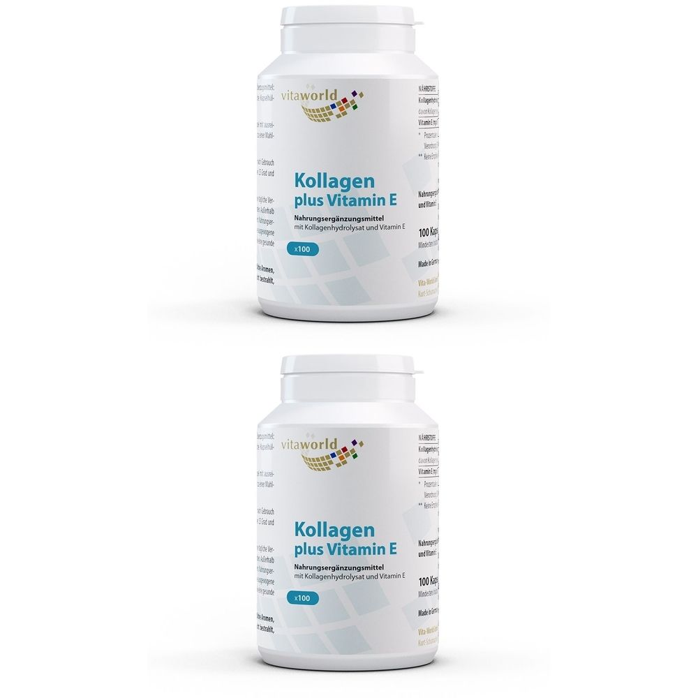 Kollagen Hydrolysat 500 mg Kapseln 2x 2x100 St