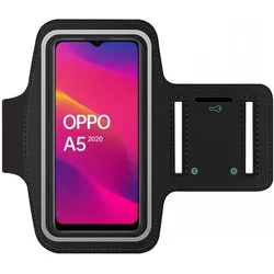 SmartFitness Oppo A5 2020 Handy Sport Armband, Smartphone Sportarmband, Schwarz