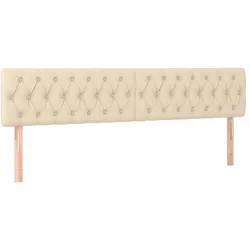vidaXL, Boxspringbett, Vabeles (Knopfheftung Design) (180 x 200 cm)