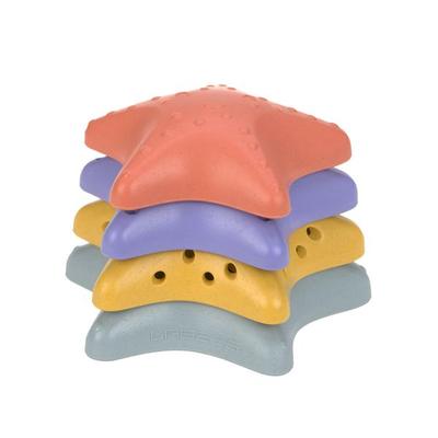Stacking Toy Starfish pink/lilac/yellow/blue