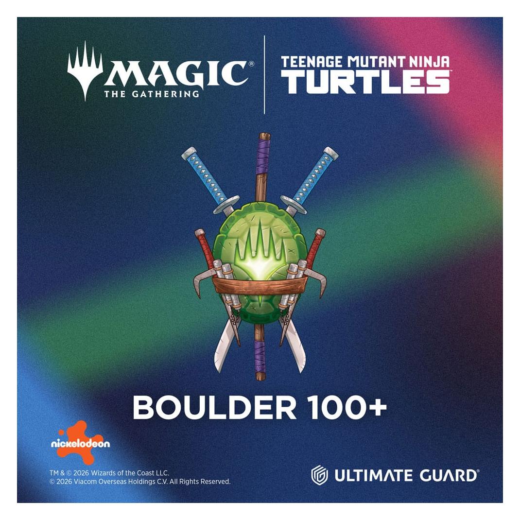 Ultimate Guard Boulder 100+ Magic: The Gathering | Teenage Mutant Ninja Turtles - Technodrome Battle (421601)