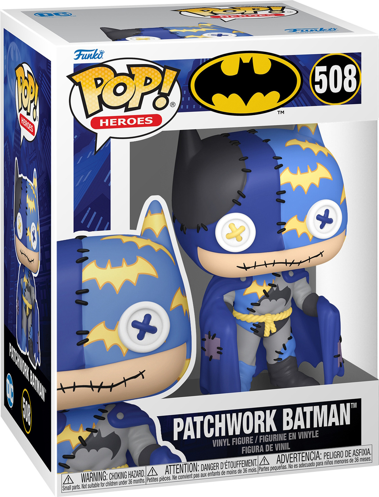 Funko Pop! Vinyl Figuur Batman - Patchwork Batman 508