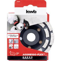 kwb 726210 Diamanttrennscheibe Durchmesser 115 mm 1 St.