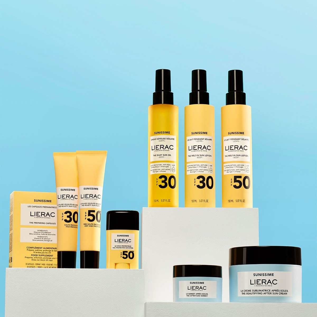 Lierac Sunissime the Velvety Sun Face Fluid SPF30 Anti-Aging 40mL
