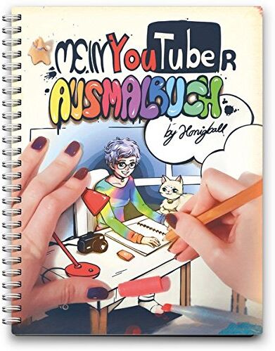 Honigball - Mein YouTuber Ausmalbuch: by Honigball - Preis vom 30.09.2026 09:01:18 h