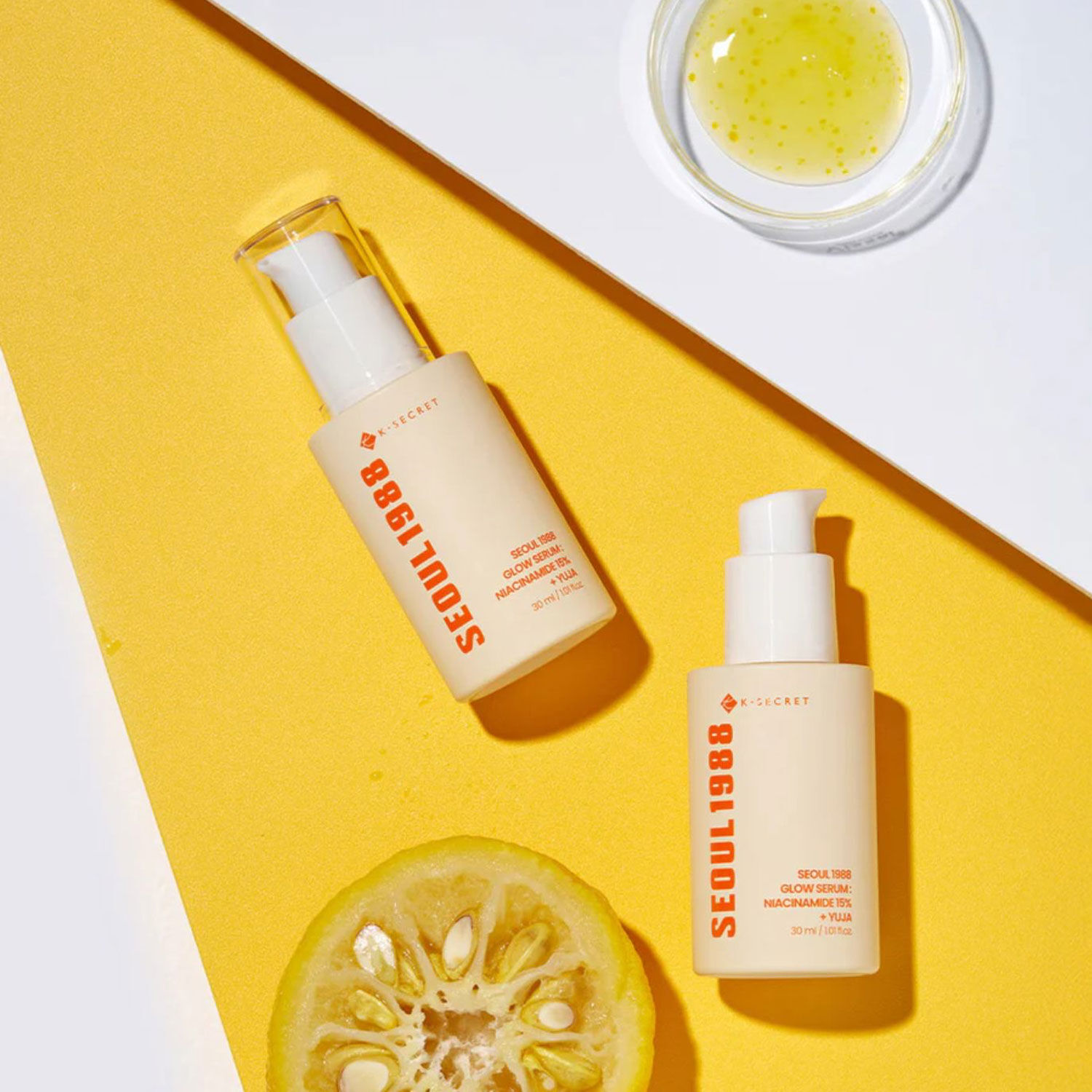K-SECRET Seoul 1988 Glow Serum: Niacinamide 15% + Yuja 30ml