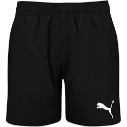 PUMA Swim Medium Length Badeshorts Jungen 01 - black 128