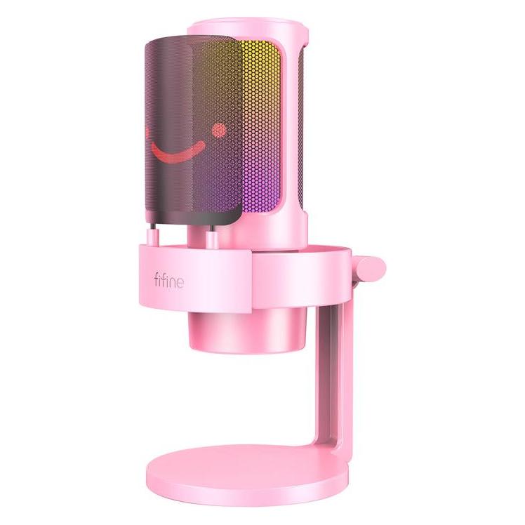 Fifine A8 pink Professional Recording USB Microphone (fifine-A8P-pink)
