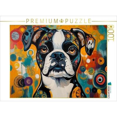 CALVENDO Puzzle Kringel-Boxer | 1000 Teile Lege-Größe 64x48cm Foto-Puzzle für glückliche Stunden, Sonstige von , Calvendo Puzzle