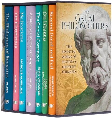 The Great Philosophers Collection: Deluxe 7-Book Hardback Boxed Set (Arcturus Collector's Classics)