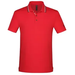 Audi Poloshirt Herren rot Kurzarm Größe M 3132300123 - M