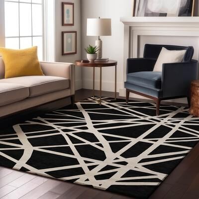 Addison Rugs Premium Washable Super Soft Contemporary Harvey Mayfield Rug