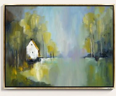 "Admiring the Lake Art - 38"" x 50"" - Ballard Designs"