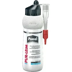 Construct PU-Leim mit Fasern, gelblich, ProfiLeimer Flasche 420gr