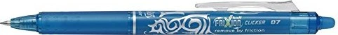 PILOT Tintenroller FRIXION BALL CLICKER 07, hellblau