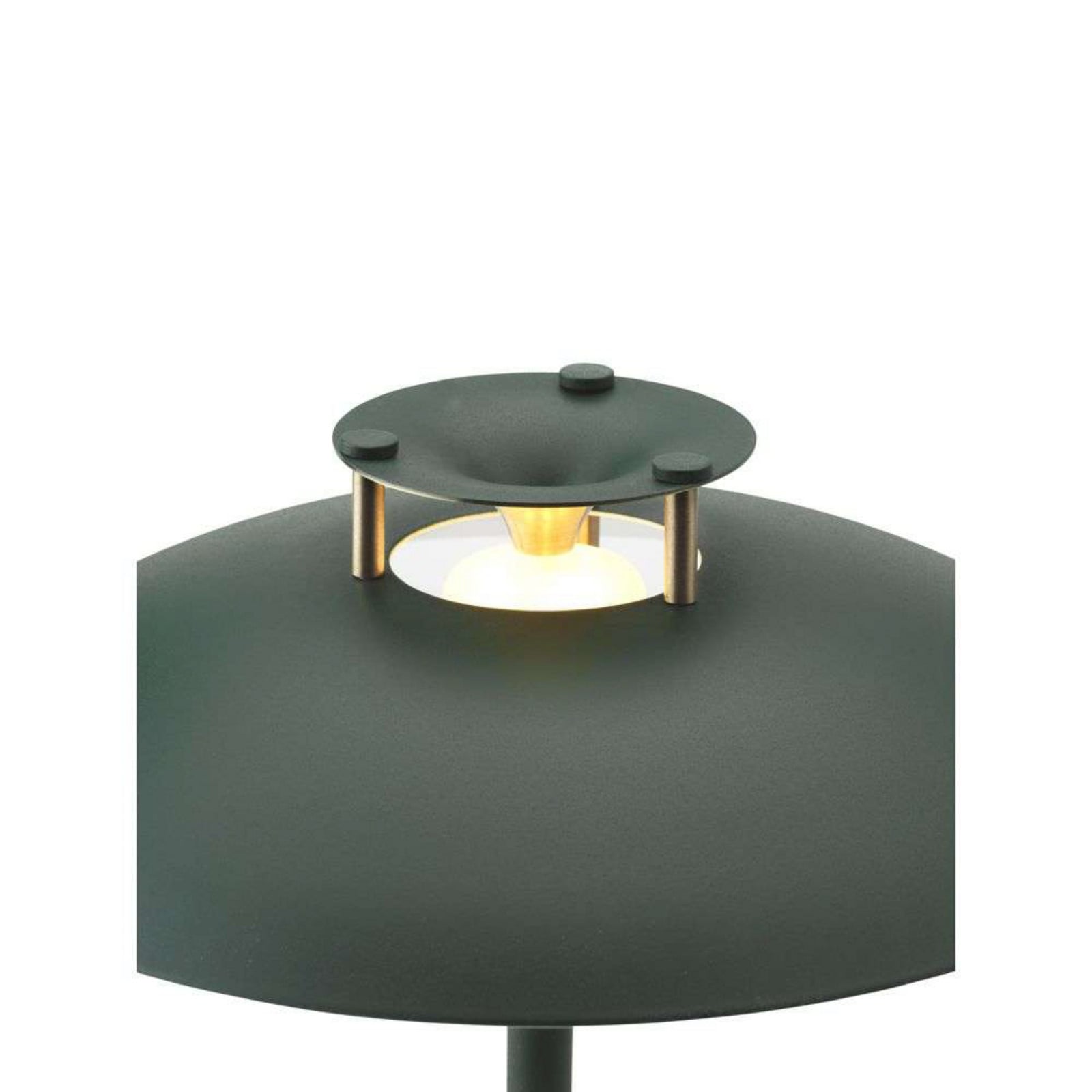 Halo Design Stepp 1-2-3 draagbare tafellamp, groen, metaal, IP54
