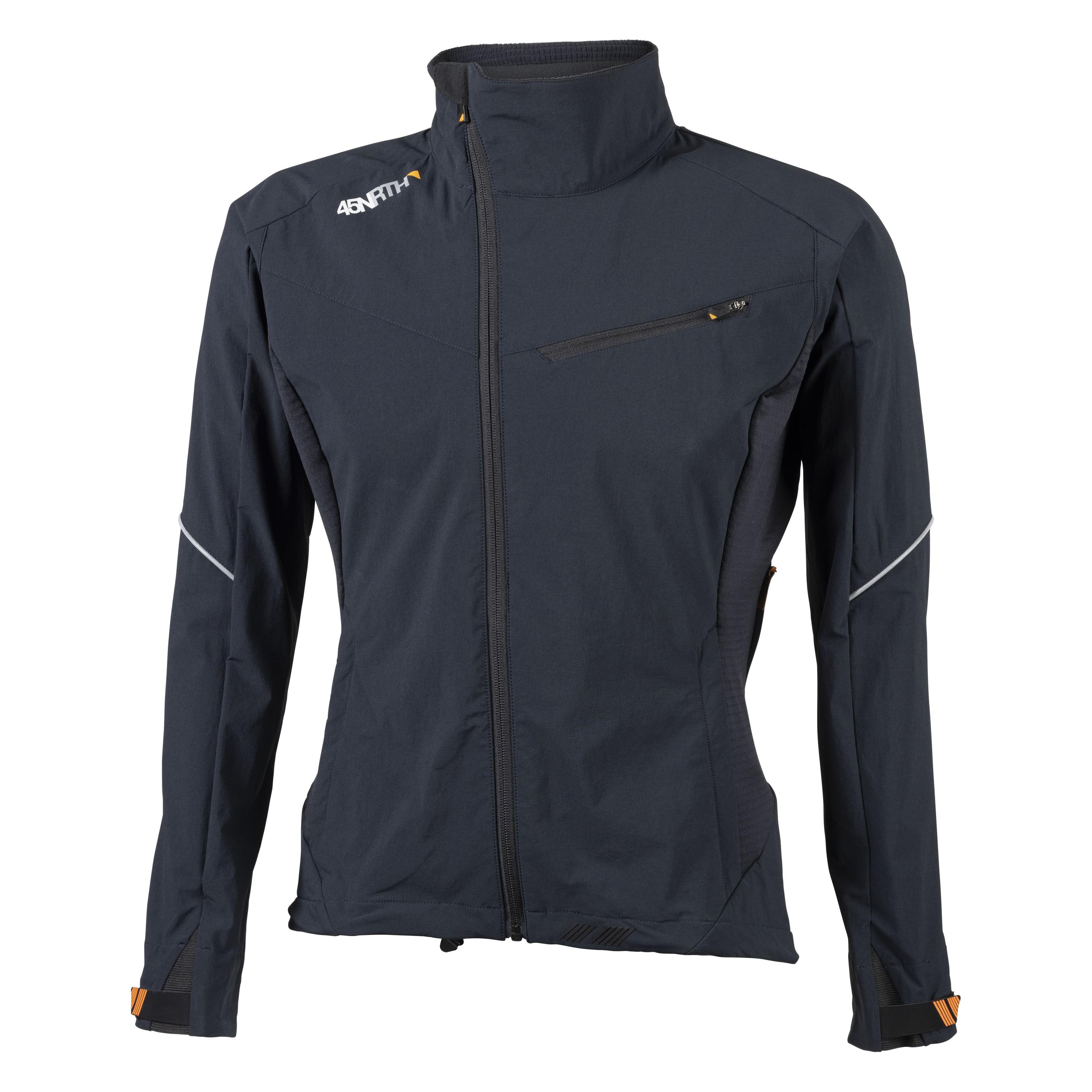 45Nrth Naughtvind Softshell Jacke Herren, black, S (S) (33096309)