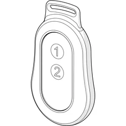 Hansa Remote control HANSA 2900, Bluetooth, 290013 290013
