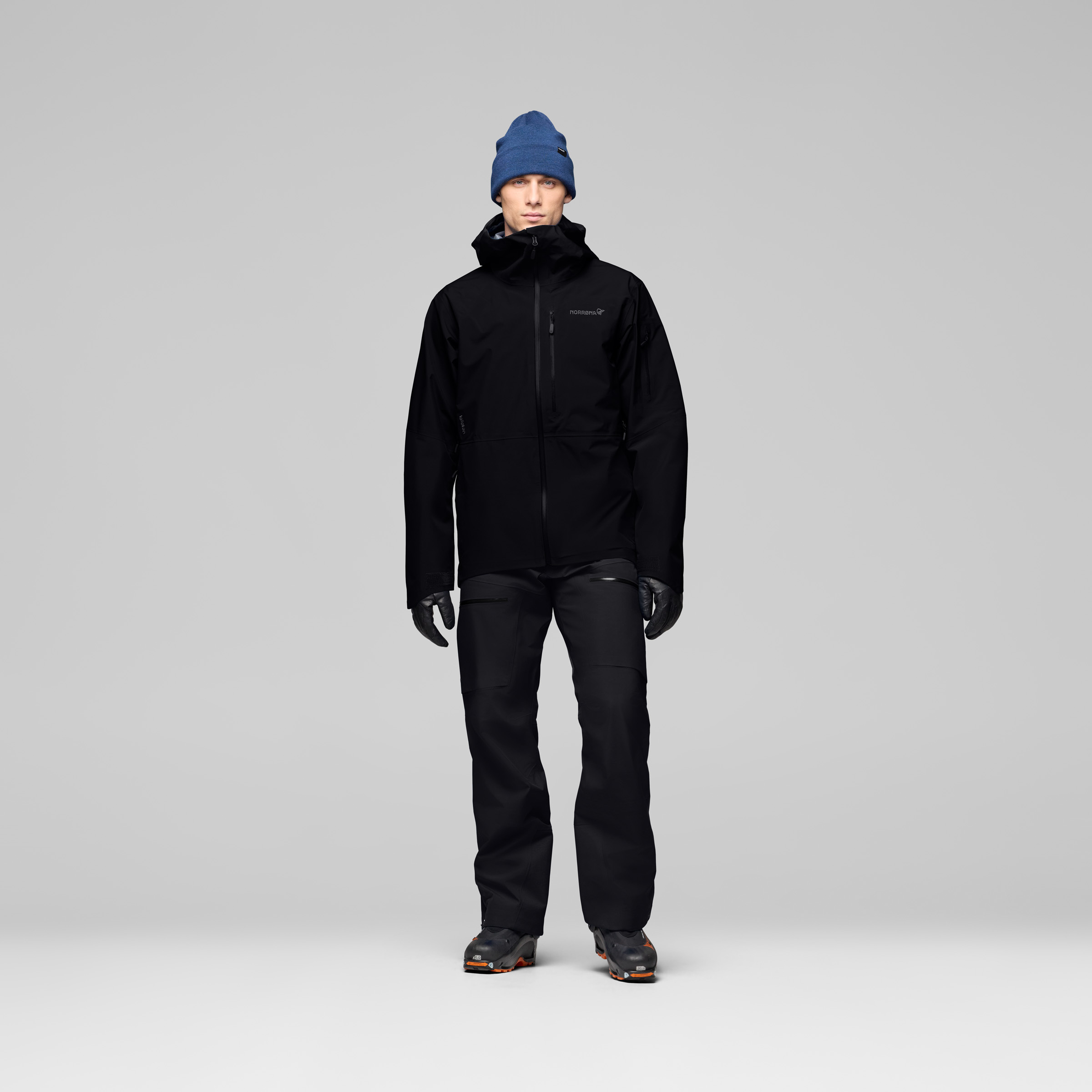 Norrona Lofoten GTX Herren Regenjacke caviar black Größe L Skifahren | Freeride | Skitour Winddicht Wasserabweisend