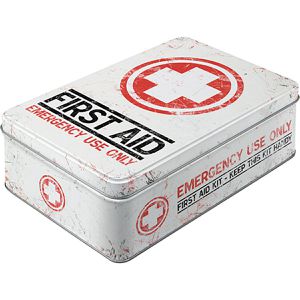 Nostalgic-Art Vorratsdose First Aid Kit, aus Metall, 2,5 Liter, mit Motiv