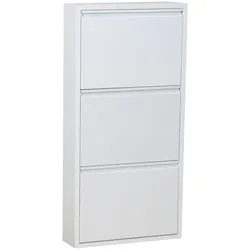 Ebuy24, Schuhschrank, Pisa (50 x 16 x 106 cm)