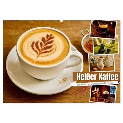 Heißer Kaffee (Wandkalender 2026 DIN A2 quer), CALVENDO Monatskalender
