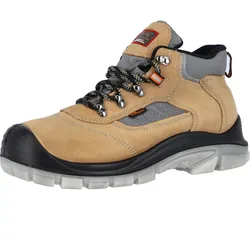 Sicherheitshochschuhe S1 "LISABON" STRONG&SAFETY - 40 - braun