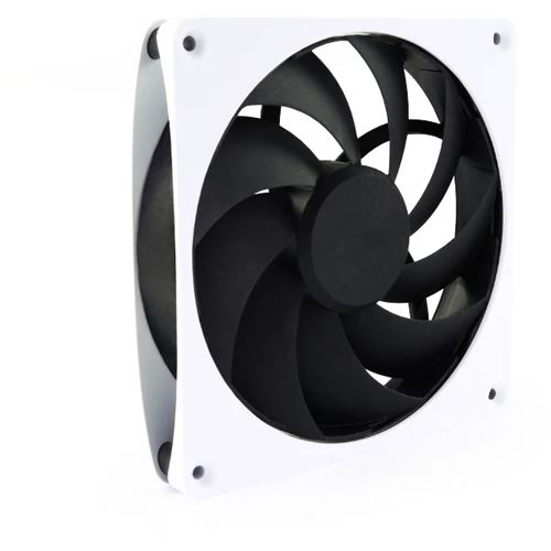 140x140x25mm Alphacool Apex Stealth Metall Lüfter 2500rpm Weiß