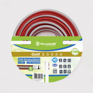 JUNGELMAR Gartenschlauch Gold Solid Hold 3/4'',50m,NTS-Gew,phtalat-frei 08434535