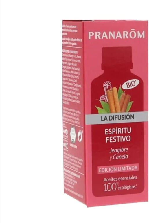 Pranarom Espírito Festivo Óleos Essenciais de Laranja e Gengibre