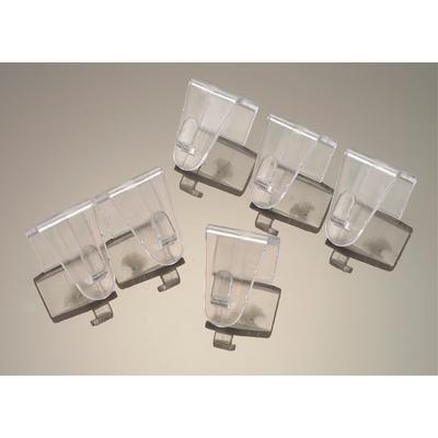 Türhaken RUCO, transparent, Kunststoff, Haken, Türhaken, Kunststoff