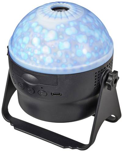 WS-MS5W02D LED-Tischprojektor Galaxy LED RGB Schwarz