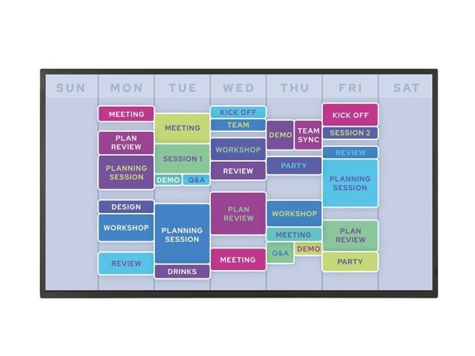 Sharp PN-HY431, Digital Signage Flachbildschirm, 109,2 cm (43"), TFT, 3840 x 2160 Pixel, 24/7