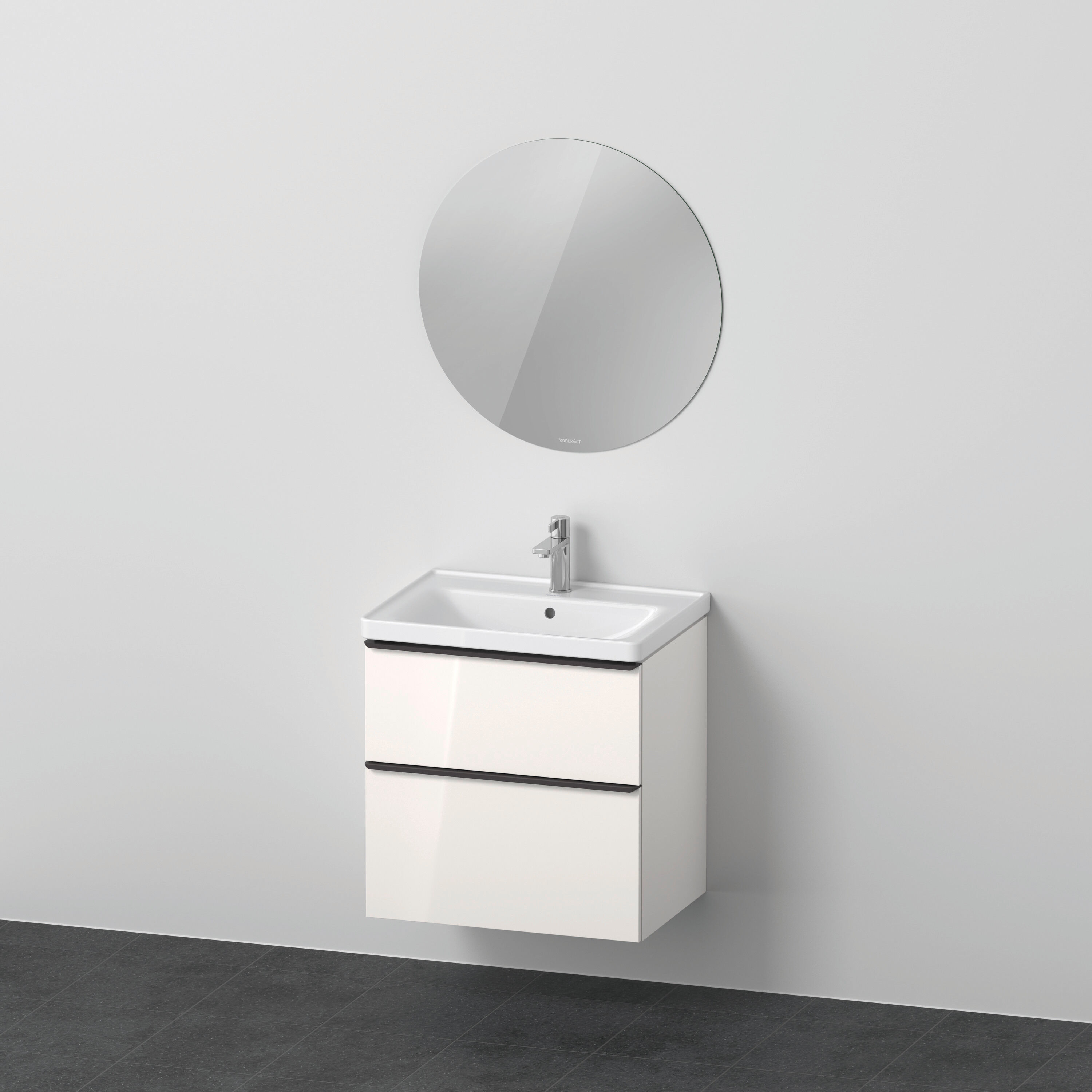 Duravit D-Neo ensemble de meubles DE010902222 650mm, Blanc Brillant