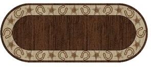 Mayberry Rug "American Destination Midland Brown Lodge Area Rug - 2'2""x5'3"""