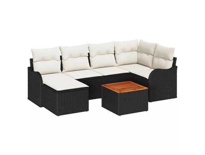 VidaXL - Modulare sofagarnitur poly-rattan, One Size, Multicolor